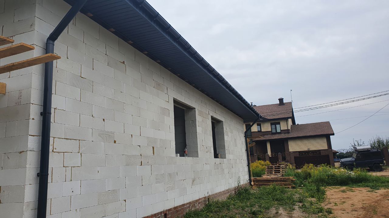 Дом из газосиликатного блока 175 м2